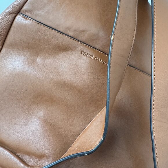 Vince Camuto Alder Backpack Genuine Buttery Soft Leather Brown main image 8